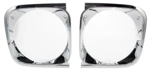 Headlamp Bezel Set - LH/RH Pair - 72 Chevelle El Camino - Image 1 of 2