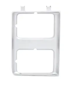 1988 Chevy K20 Pickup Headlamp Bezel - Gray - RH - Dual Headlights - 85-88 CK Chevy GMC Pickup Blazer Jimmy Suburban