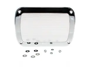 Speaker Grille - Chrome - 55-59 Chevy GMC Truck - Image 1 of 2