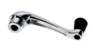 Window Crank Handle w/ Black Knob - 48-52 Ford F1 F2 - Image 2 of 2