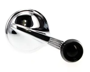1955 Chevy One-Fifty Vent Window Crank Handle w/ Black Knob - 53-57 Chevy One-Fifty Two-Ten; 61-64 Biscayne; 59-60 Bel Air