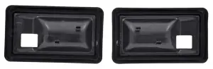 Interior Door Handle Escutcheons - LH/RH Pair - 70-74 Camaro Firebird w/ Standard Interior - Image 2 of 2