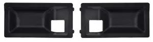 Interior Door Handle Escutcheons - LH/RH Pair - 70-74 Camaro Firebird w/ Deluxe Interior - Image 1 of 2