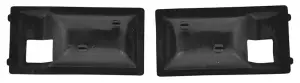 Interior Door Handle Escutcheons - LH/RH Pair - 70-74 Camaro Firebird w/ Deluxe Interior - Image 2 of 2
