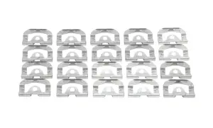 1971 Chevy Monte Carlo Back Glass Molding Clip Set (20pcs) - 68-72 Chevelle; 70-72 Monte Carlo 2DR Hardtop w/ Vinyl Top