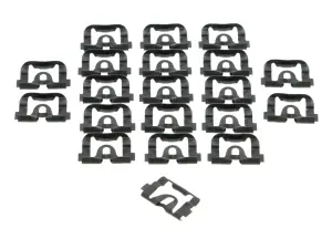 1971 GMC Sprint Back Glass Molding Clip Set - 20 pcs - 68-72 El Camino Sprint w Vinyl Top