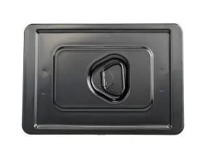 1953 Ford F250 Battery Hole Cover - Locking - 53-55 Ford F100 F250