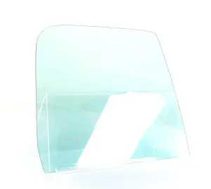 Door Glass - Green Tint - Front - RH - 81-87 Chevy GMC C/K Pickup 81-91 Blazer Jimmy Suburban - Image 2 of 2
