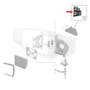 Headlamp Relay Board Assembly with Circuit Breaker - 67 Camaro Rally Sport - Image 7 of 7