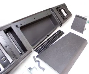 Console Kit (Unassembled) - Manual 4 Speed without Gauges - 68 Camaro - Image 9 of 17