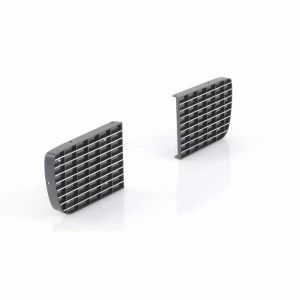 Headlamp Door Covers - Chrome Accents - Pair - 68 Camaro Rally Sport - Image 6 of 6