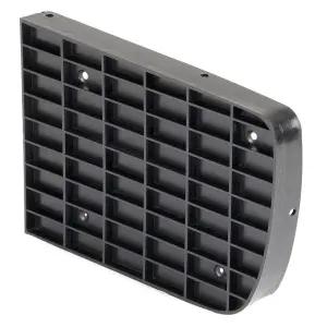 Headlight Door Cover - Black - LH - 67 Camaro Rally Sport - Image 2 of 7
