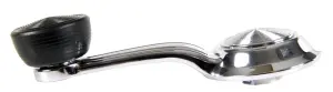 1968 Pontiac Grand Prix Door Window Crank - Correct with Casting Numbers (Black Knob)