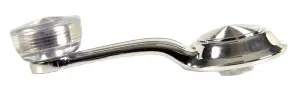 1968 Pontiac Grand Prix Door Window Crank - Correct with Casting Numbers (Clear Knob)