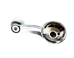 Door Window Crank - Correct with Casting Numbers - Clear Knob - Rear for 70-72 Camaro - Fits many GM Models - Image 3 of 3