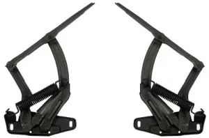 Hood Hinges - Pair - 68-74 Chevy II Nova; 68 Chevelle El Camino - Image 1 of 3