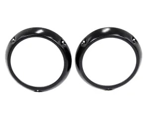 Headlight Bezels - Primer - LH/RH Pair - 66-70 Bronco - Image 1 of 3