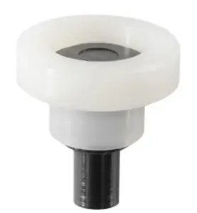 Window Regulator Roller and Rivet Assembly 62-65 Chevy II 67-69 Camaro Firebird 67-72 Chevy GMC CK Truck - Image 2 of 2