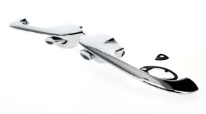 Outside Front Door Handle Set - LH/RH Pair - 66-67 Chevelle Skylark Cutlass GTO - Image 2 of 3