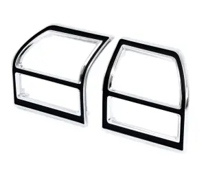 Taillight Bezels - LH-RH Pair - 69 Chevelle (Except Wagon) - Image 2 of 3
