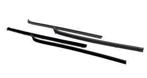 Front Door Beltline Window Felts - Inner & Outer - 80-93 Dodge Truck Ramcharger - Image 2 of 3