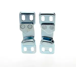Door Latch Striker Plates - LH/RH Pair - 52-63 Chevy GMC C/K Pickup - Image 1 of 3