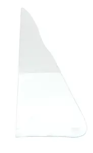 Vent Glass - Clear - LH or RH - 53-55 Ford F100 F250 - Image 1 of 2