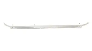 Stainless Steel Door Sill Plate with Bowtie Logo - LH or RH - 67-72 Chevy CK Pickup Blazer Suburban - Image 1 of 2
