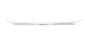 Chrome Door Sill Plate with Bowtie Logo - LH or RH - 67-72 Chevy CK Pickup Blazer Suburban - Image 1 of 2