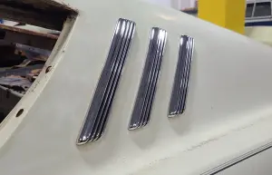 Sail Panel Emblems / Gills (6pc Set) - 69 Fairlane Torino Fastback - Image 5 of 5