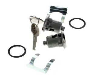 Door Lock Set w/ Round Keys - 62-86 GM Car & Truck - Image 2 of 2