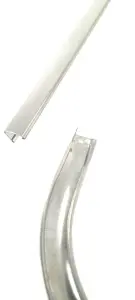 Back Glass Molding Set - 4pc - 63-64 Galaxie Fastback - Image 4 of 7