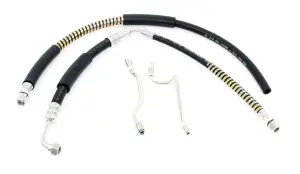 Power Steering Hose Kit (4pcs Set) - 68-69 Fairlane Torino Ranchero Montego Cyclone 390 (all) or 428 (w/o A/C) - Image 1 of 2