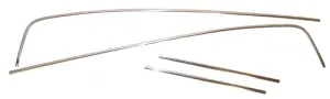 1972 Buick GS Drip Rail Molding Set - 6pcs - 70-72 Chevelle Skylark Coupe