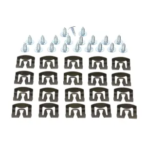 1972 Dodge Super Bee Windshield Reveal Molding Clip Set - 40pcs - 71-74 Dodge Plymouth B-Body