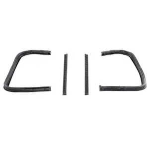 Vent Window Seals - Pair - 4pcs - 55-59 Chevy GMC Pickup Truck - Image 4 of 6