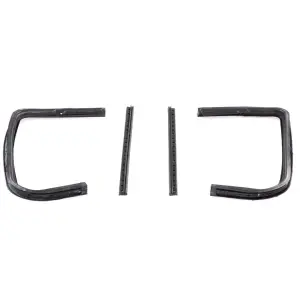 Vent Window Seals - Pair - 4pcs - 55-59 Chevy GMC Pickup Truck - Image 2 of 6