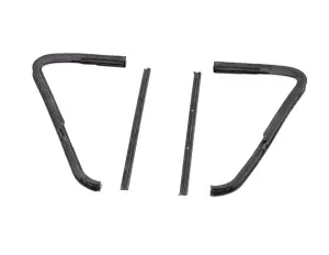 Vent Window Seals - Pair - 4pcs - 64-66 Chevy GMC C/K Pickup Truck Suburban - Image 3 of 3