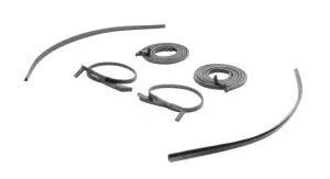 Door Weatherstrip Seal Kit - Glue On Door Seals (6pcs) - 48-52 Ford F1, F2 Pickup - Image 2 of 3