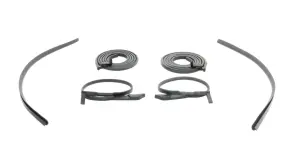 Door Weatherstrip Seal Kit - Glue On Door Seals (6pcs) - 48-52 Ford F1, F2 Pickup - Image 1 of 3