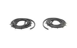 1964 Ford F350 Door Weatherstrip Seal Kit - LH/RH Pair - 61-66 F-Series Pickup