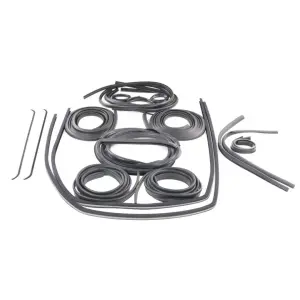 Weatherstrip Kit - 11pcs - without Reveal Trim Groove - 47-48 Chevy GMC Pickup - Image 3 of 3