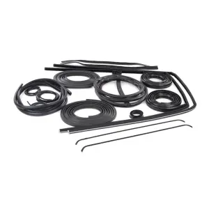 Weatherstrip Kit - 11pcs - Full Truck - with Reveal Trim Groove - 49-50 Chevy GMC Pickup - Image 2 of 3