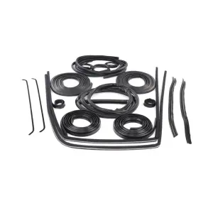 Weatherstrip Kit - 11pcs - Full Truck - with Reveal Trim Groove - 49-50 Chevy GMC Pickup - Image 3 of 3