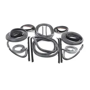 Weatherstrip Kit - 20pcs - Full Truck -  with Chrome Reveal Lock Strip - 78-80 Chevy GMC CK Pickup - Image 1 of 3