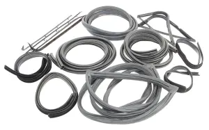1968 Ford F250 Complete Weatherstrip Seal Kit (14pcs) - 67-70 F-Series Pickup w/ Weatherstrip Trim Groove