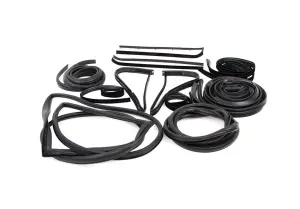 Complete Weatherstrip Seal Kit (16pcs) - 73-79 F-Series Pickup w/o Weatherstrip Trim Groove - Image 3 of 3