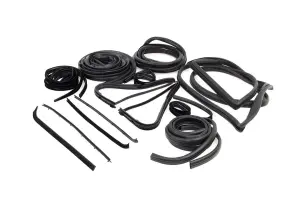 Complete Weatherstrip Seal Kit (16pcs) - 73-79 F-Series Pickup w/o Weatherstrip Trim Groove - Image 2 of 3