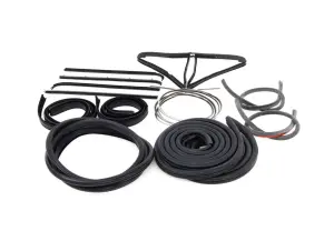 Complete Weatherstrip Seal Kit (14pcs) - 80-86 F-Series Pickup w/ Weatherstrip Trim Groove - Image 3 of 3