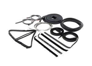 Complete Weatherstrip Seal Kit (14pcs) - 80-86 F-Series Pickup w/ Weatherstrip Trim Groove - Image 2 of 3